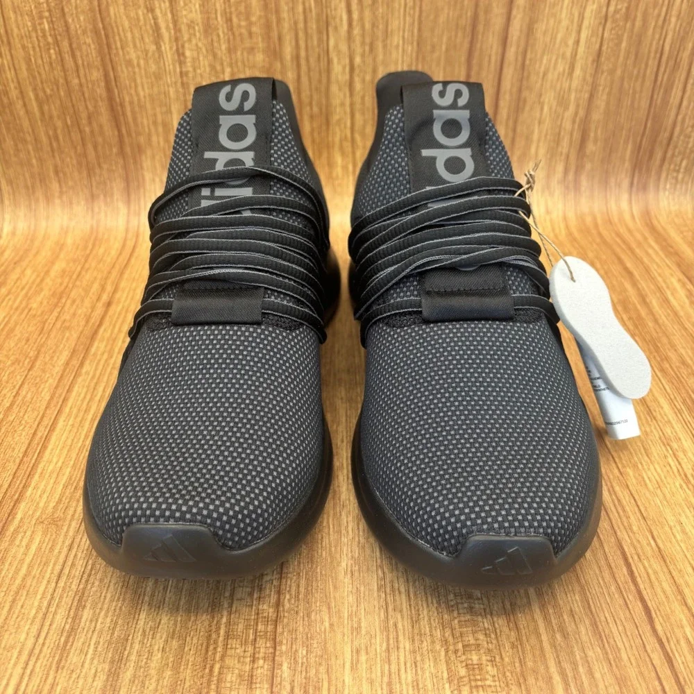 Adidas Lite Racer Adapt 7.0 Mens Size 9 Black Wide Slip On IE8684‎ Sneakers NEW
